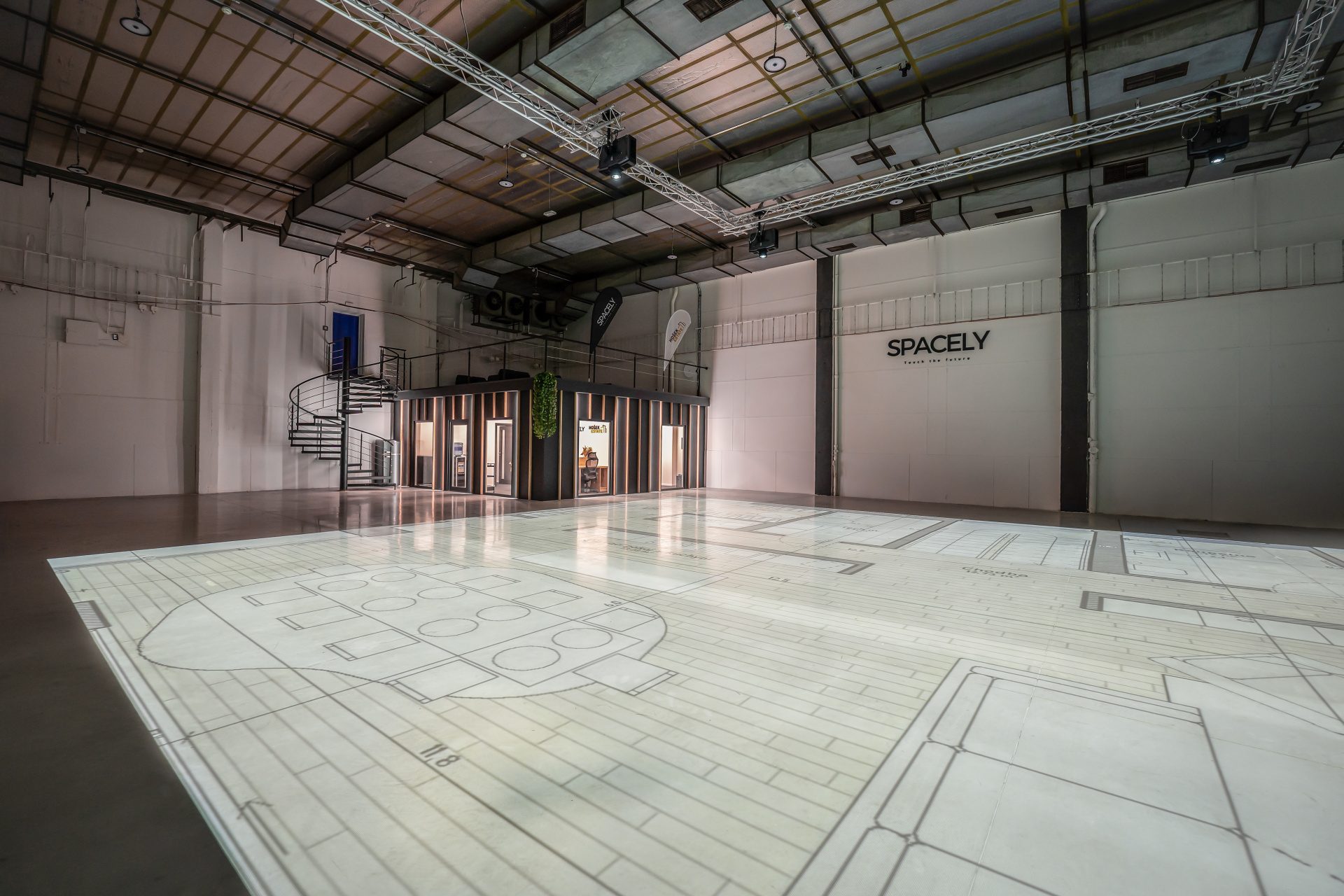 Vizualizační centrum Spacely v Brně